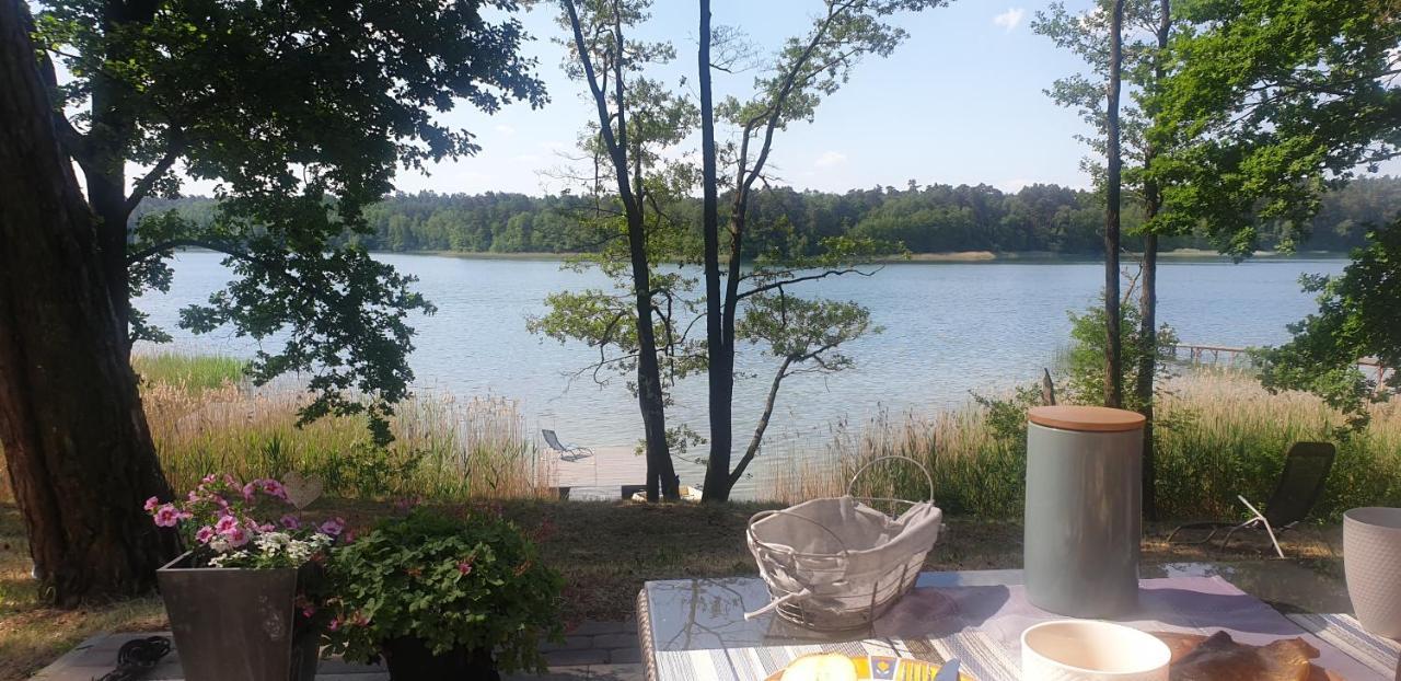 Jw Mazury Domy Wakacyjne Nad Jeziorem-Dom Czapla Waplewo  Eksteriør bilde